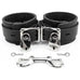 Atlanta Ankle Wrist Cuffs Collar Chain Leash Set Soft Handcrafted Leather