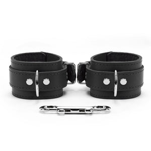 Premium Lambskin Leather Wrist & Ankle Cuffs - BDSM Bondage Restraints Set | Atlanta Collection