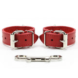 Lambskin Leather Ultra Soft Wrist & Ankle Restraints - BDSM Bondage Cuffs | Atlanta Collection