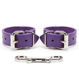Lambskin Leather Ultra Soft Wrist & Ankle Restraints - BDSM Bondage Cuffs | Atlanta Collection