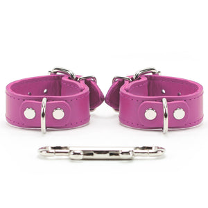 Lambskin Leather Ultra Soft Wrist & Ankle Restraints - BDSM Bondage Cuffs | Atlanta Collection
