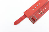 Premium Lambskin Leather Wrist & Ankle Cuffs - BDSM Bondage Restraints Set | Atlanta Collection