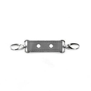 Leather BDSM Two Connectors - Durable Bondage Gear Accessories | Bonn Collection