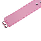 IVO Leather BDSM Collar With Chain Leash | IVO Collection