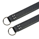 BDSM Leather Suspension Wrist Restraint Cuffs for Bondage Play | Madison Collection