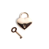 Heart Padlock Chain BDSM Day Collar Necklace