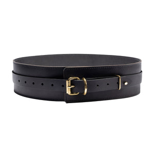 Avery Premium Leather Bondage Restraints Kit with Waist Belt - 10 Piece BDSM Set for Couples | Avery Collection