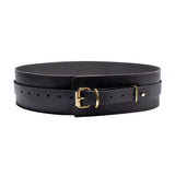 Avery Premium Leather Bondage Restraints Kit with Waist Belt - 10 Piece BDSM Set for Couples | Avery Collection