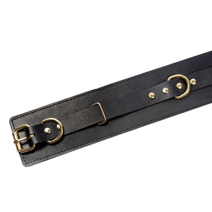 Avery Premium Leather Bondage Restraints Kit with Waist Belt - 10 Piece BDSM Set for Couples | Avery Collection