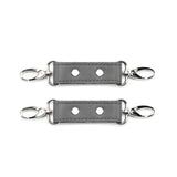 Leather BDSM Two Connectors - Durable Bondage Gear Accessories | Bonn Collection