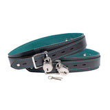 Lockable Leather Bondage Restraints Set - 11 Piece BDSM Gear with Ball Gag | Avery Collection