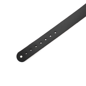 Silicone Ball Gag with Lambskin Leather Strap - Unisex BDSM Gear
