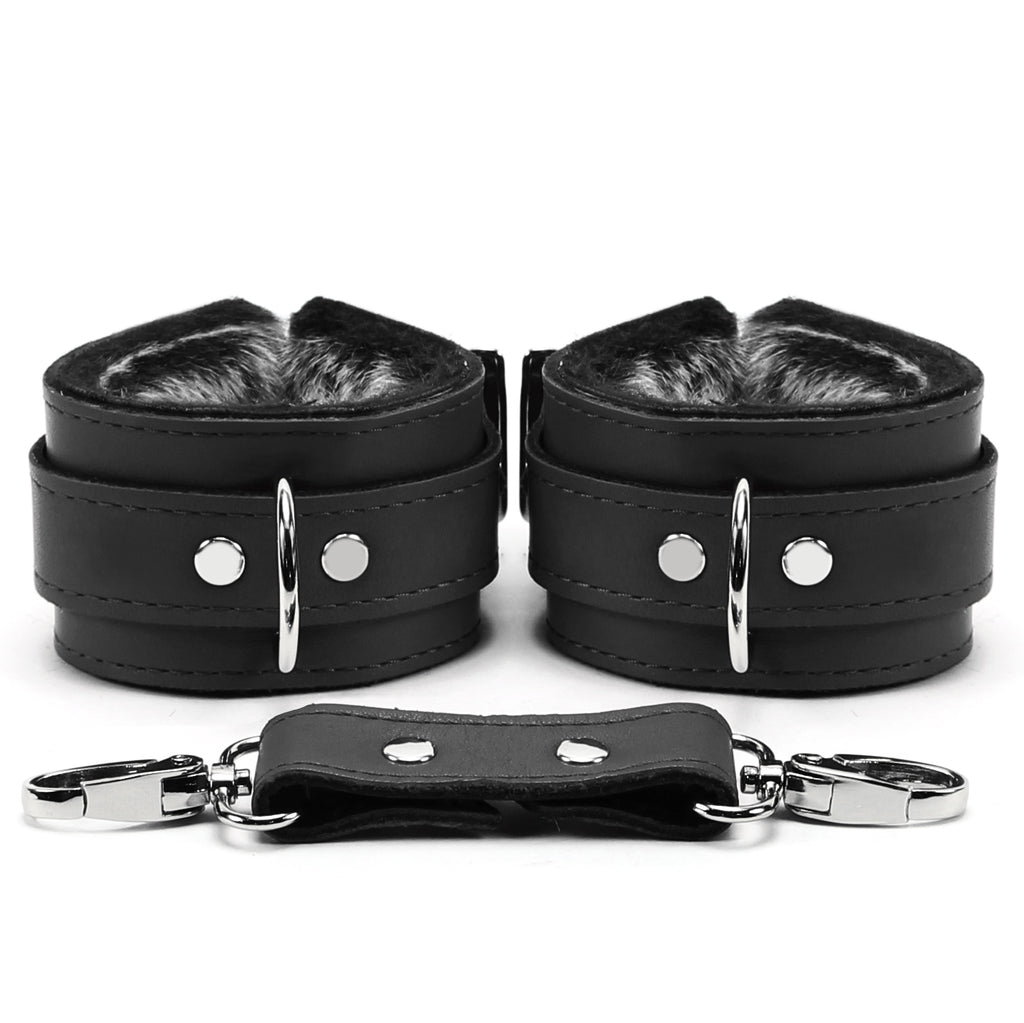 Bonn Wrist Cuffs and Ankle Cuffs Handmade Full Grain Lambskin Leather