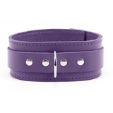 Atlanta Lambskin Leather BDSM Collar - Handmade and Premium Quality | Atlanta Collection