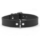 Lambskin Leather BDSM Collar - Handmade Fetish Gear | Atlas Collection