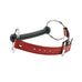 Bonn Mouth Bit Gag Premium Lambskin Leather Strap Tor Grade Resin