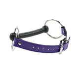 Premium Lambskin Leather Bit Gag with Rubber Bit for BDSM | Bonn Collection