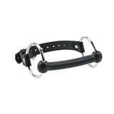 Premium Lambskin Leather Bit Gag with Rubber Bit for BDSM | Bonn Collection