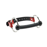 Premium Lambskin Leather Bit Gag with Rubber Bit for BDSM | Bonn Collection