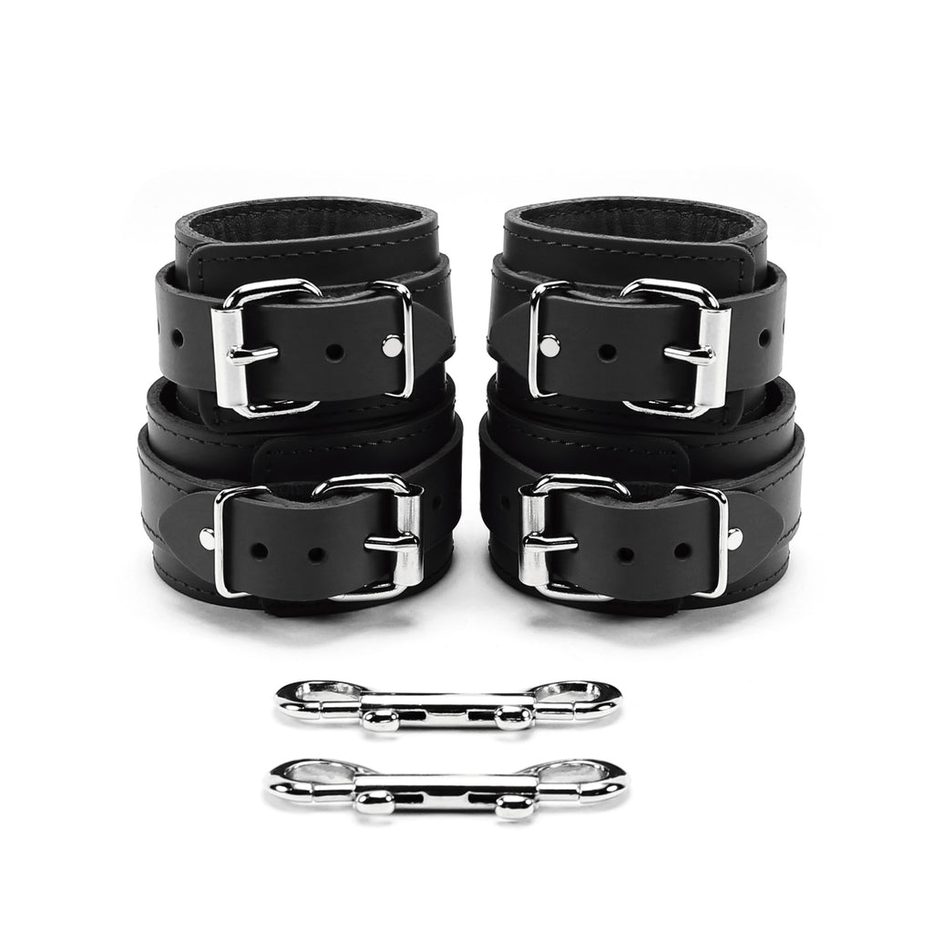 Atlanta Leather Wrist and Ankle Combo Regular or Lockable