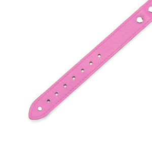 Lambskin Leather BDSM Collar - Handmade Fetish Gear | Atlas Collection