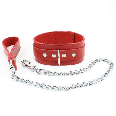 bondage collar and leash