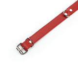 Lambskin Leather BDSM Collar - Handmade Fetish Gear | Atlas Collection