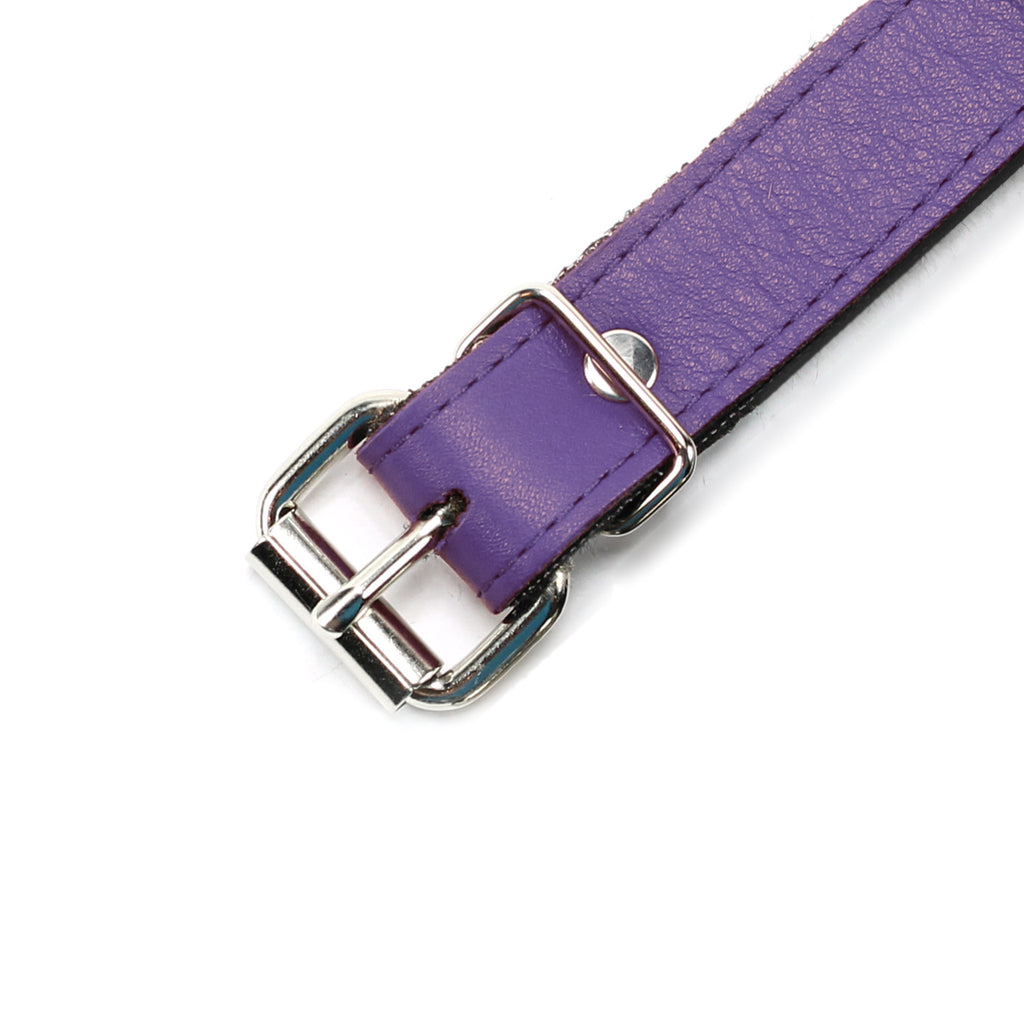 Deluxe Leather BDSM Slave Collar Adjustable with Locking Buckle | Nikita Collection
