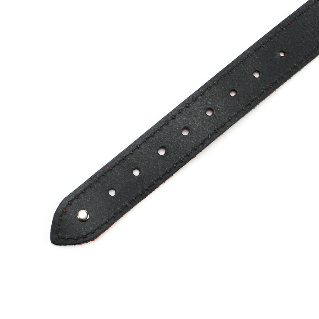 Deluxe Leather BDSM Collar for Bondage Restraint | Minos Collection