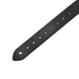Deluxe Leather BDSM Collar for Bondage Restraint | Minos Collection