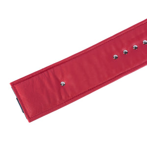 BDSM Leather Bondage Waist Belt - Premium Restraint Gear | Madison Collection