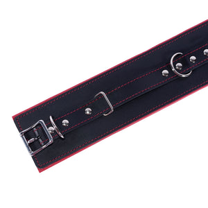 BDSM Leather Bondage Waist Belt - Premium Restraint Gear | Madison Collection