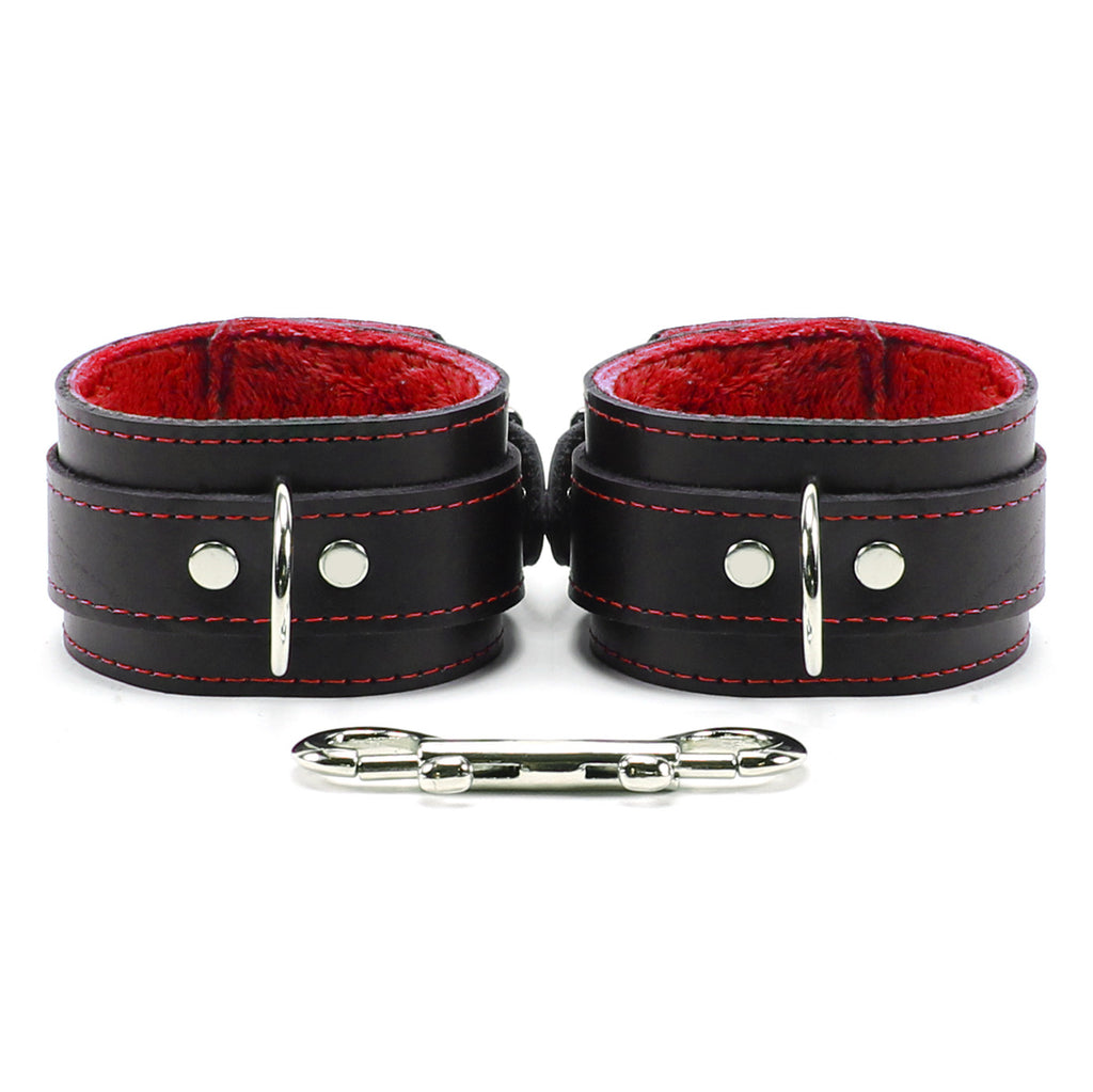 Premium Leather Wrist and Ankle Bondage Cuffs - BDSM Restraints | Gilda Collection