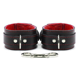 Premium Leather Wrist and Ankle Bondage Cuffs - BDSM Restraints | Gilda Collection