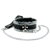 9-Piece Genuine Leather BDSM Restraint Set - Wrist & Ankle Cuffs, Chain Lead, Collar | IVO Collection