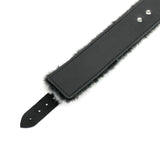 IVO Leather Collar Handcrafted - Luxury BDSM Gear with Faux Fur Lining | IVO Collection