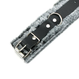 IVO Leather BDSM Collar With Chain Leash | IVO Collection