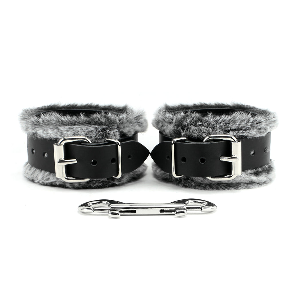 Ultra Soft Lambskin Leather Wrist and Ankle Bondage Cuffs for BDSM Play | IVO Collection