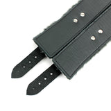Wrist and Ankle Cuffs Set - Soft Genuine Leather & Faux Fur BDSM Bondage Gear | IVO Collection