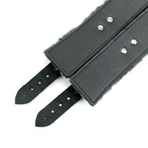 Ultra Soft Lambskin Leather Wrist and Ankle Bondage Cuffs for BDSM Play | IVO Collection