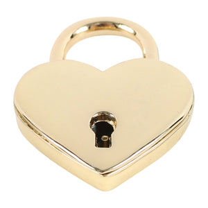 High-Security BDSM Leather Padlock - Premium Grade Lock for Fetish Gear