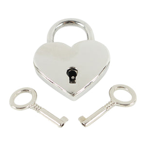 High-Security BDSM Leather Padlock - Premium Grade Lock for Fetish Gear
