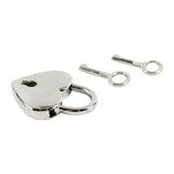 High-Security BDSM Leather Padlock - Premium Grade Lock for Fetish Gear