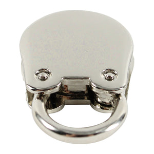 High-Security BDSM Leather Padlock - Premium Grade Lock for Fetish Gear