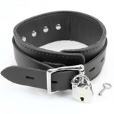 Atlanta Lambskin Leather BDSM Collar - Handmade and Premium Quality | Atlanta Collection