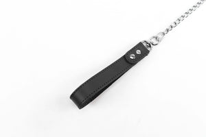 Premium Latigo Leather BDSM Collar and Leash Set | Atlanta Collection