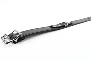 Lambskin Leather BDSM Collar - Handmade Fetish Gear | Atlas Collection