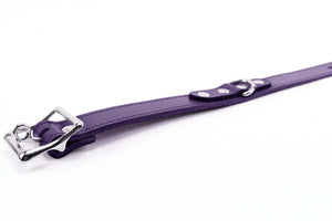 Lambskin Leather BDSM Collar - Handmade Fetish Gear | Atlas Collection