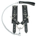 Madison Lockable Regular Chain Leash 2-Way Hogtie and Wrist Cuffs Reliable Restraint