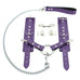 Bonn Lockable Regular Fur Wrist Cuffs Chain Hogtie Metal Hardware Reliable Restraint